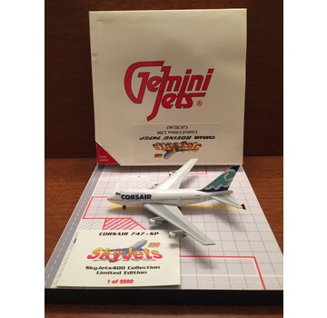 Gemini Jets B747SP-44 Corsair F-GTOM 1:400 *Collection Sale