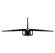 Sign Avro CF105  Arrow Silhouette Cutout metal