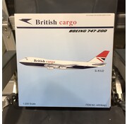 InFlight B747-200F/SCD British Airways Cargo Negus G-KILO 1:200 with coin *Collection Sale