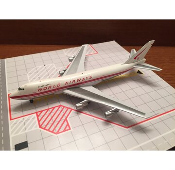 Aeroclassics B747-200 World Airways N747WA 1:400 *Collection Sale