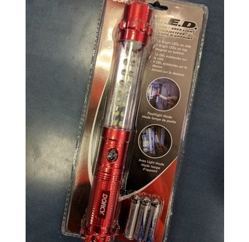 Dorcy Flashlight Side / End Light LED With Magnetic End (3 x AAA batteries inclued) (Assorted Colours)