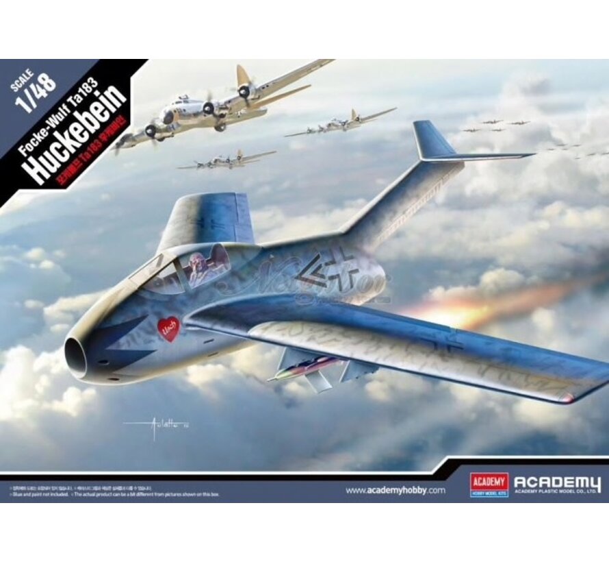 Ta-183A Huckebein 1:48 (ex-AMTech and Tamiya)