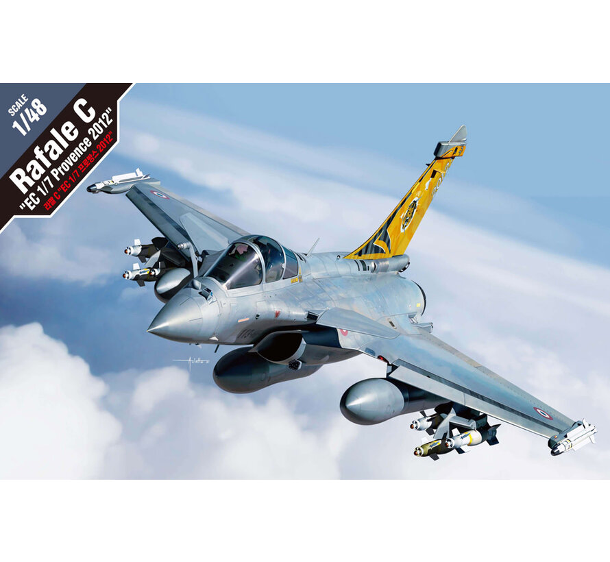 Rafale C "EC 1/7 Provence 2012" French Air Force 1:48