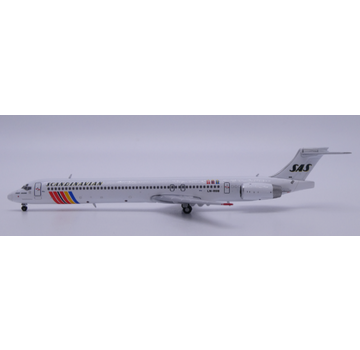 JC Wings MD90 SAS Scandinavian Airlines 1983 rainbow livery LN-ROB 1:400 +new Arrival+