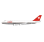 B747-300 Swissair brown cheatline livery HB-IGF 1:400 polished *Pre-Order