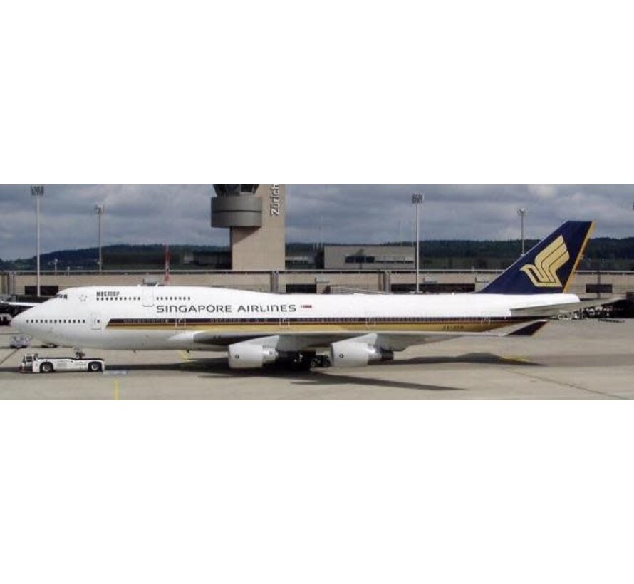 B747-400 Singapore Airlines Megatop 9V-SPM 1:400 *Pre-Order