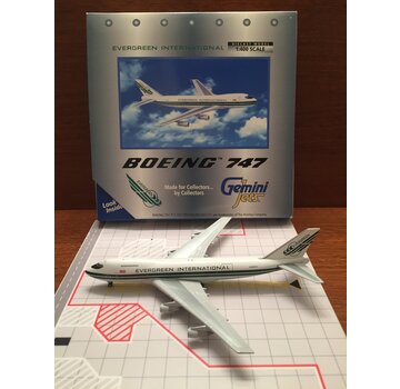 Gemini Jets B747-200 Evergreen International N482EV 1:400 *Collection Sale