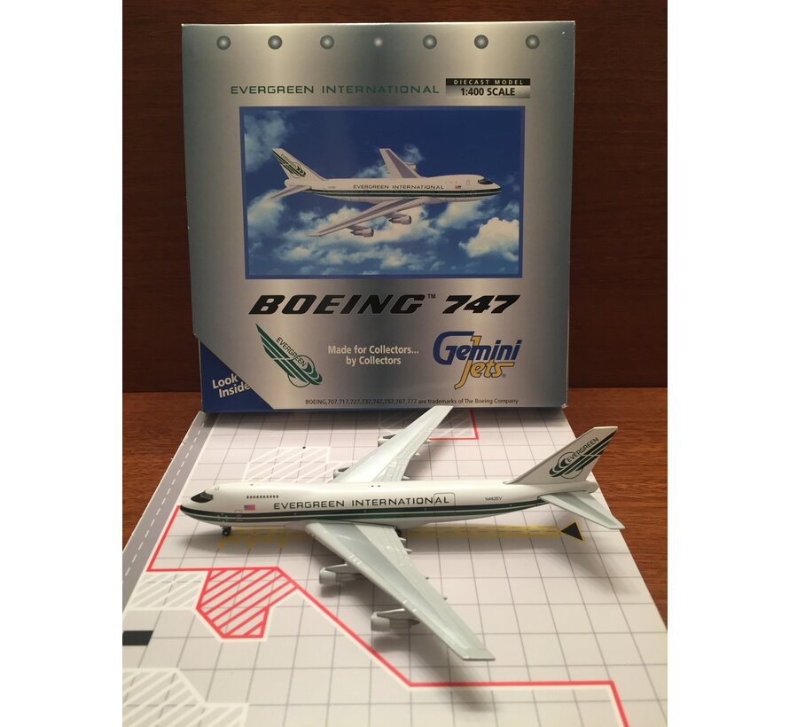 B747-200 Evergreen International N482EV 1:400 *Collection Sale