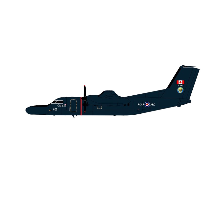 CT-142 Gonzo (dash-8-100) RCAF navy livery 142805 1:200 (3d printed resin) +New Arrival+