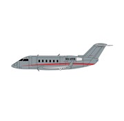 3D Design Deck CL600 Challenger Vistajet 9H-VFB grey livery 1:400 (3D Printed Resin +new arrival+