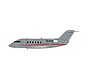 CL600 Challenger Vistajet 9H-VFB grey livery 1:400 (3D Printed Resin +new arrival+