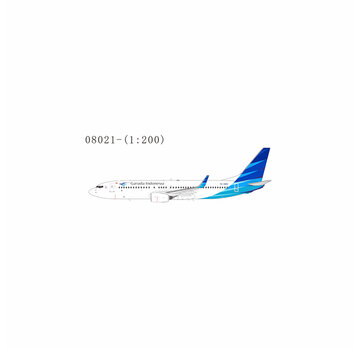 NG Models B737-800W Garuda Indonesia PK-GMM 1:200 winglets with stand +Pre-order+