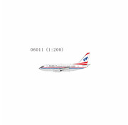 NG Models B737-600 China Southwest Airlines B-2155 1:200 with stand +Pre-order+