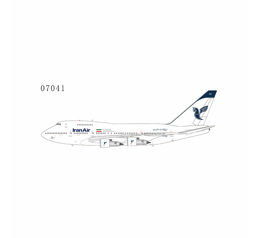 B747SP Iran Air EP-IAC last flight 1:400 +Pre-order+