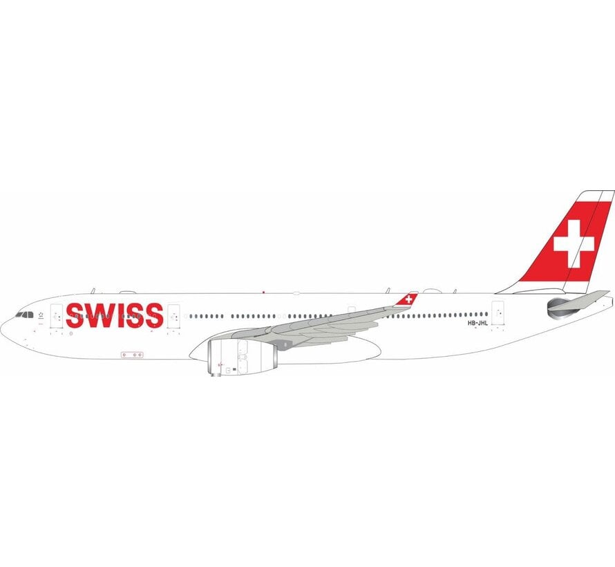 A330-300 Swiss International Air Lines HB-JHL 1:200 +New Arrival+