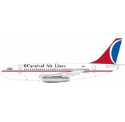 InFlight B737-200 Carnival Air Lines N202AU with stand +New Arrival+