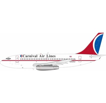 InFlight B737-200 Carnival Air Lines N202AU with stand +New Arrival+