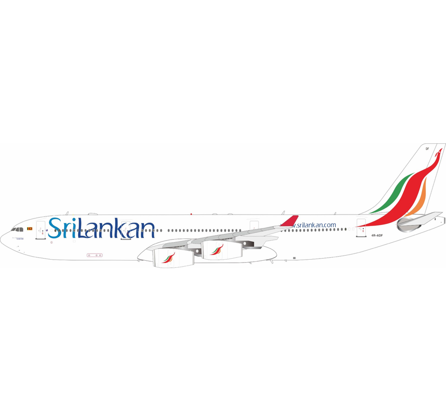 A340-300 Sri Lankan Airlines 4R-ADF 1:200 with stand +New Arrival+