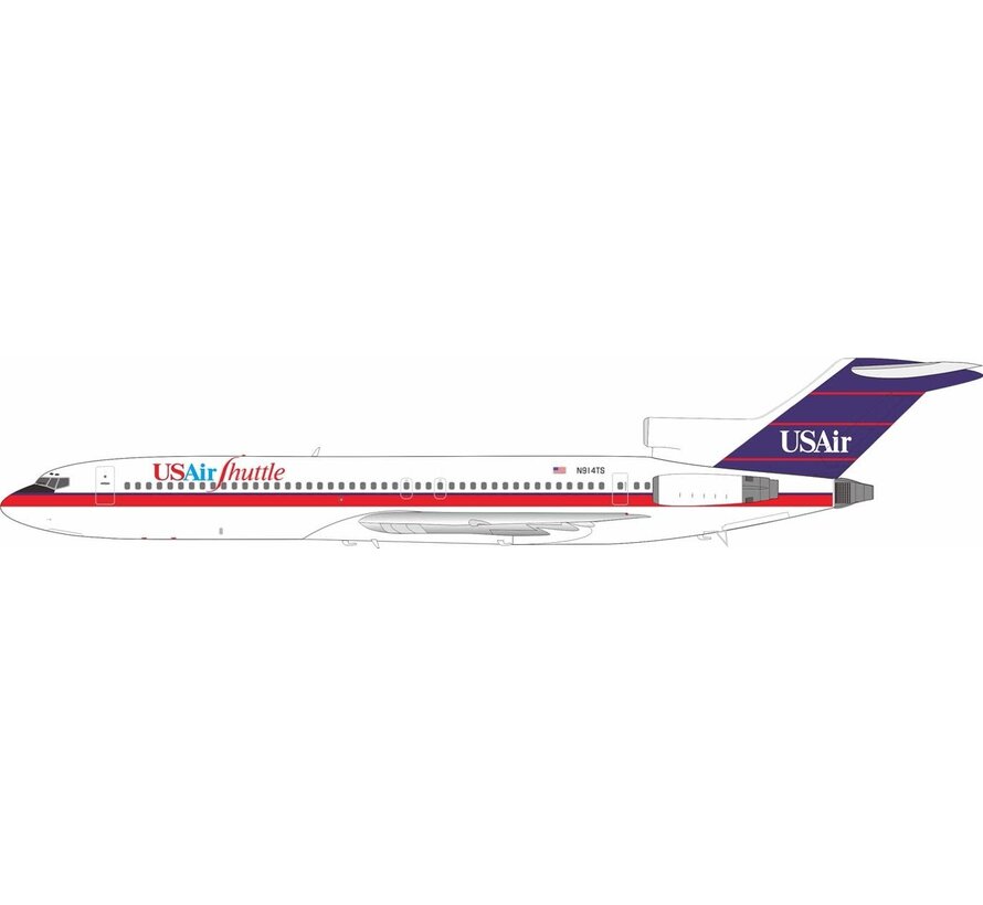B727-200 US Air Shuttle N914TS 1:200