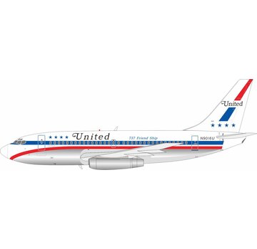 InFlight B737-200 United Airlines 737 Friend Ship N9016U 1:200 polished +New Arrival+