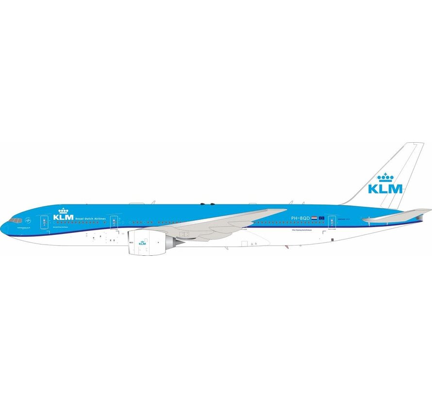 B777-200ER KLM Royal Dutch Airlines 2014 livery PH-BQD 1:200 +New Arrival+