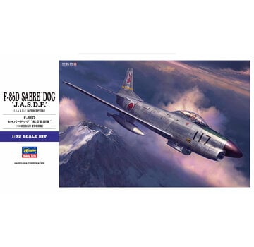 Hasegawa F86D Sabre Dog JASDF 1:72 [E49] NEW 2023