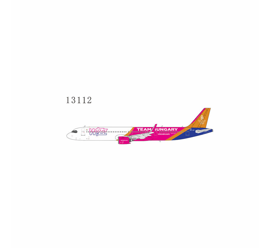 A321neo Wizz Air Abu Dhabi Team Hungary livery HA-LGI 1:400 +pre-order+