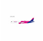 A321neo Wizz Air HA-LVW 1:400 masked cockpit window +Pre-order+