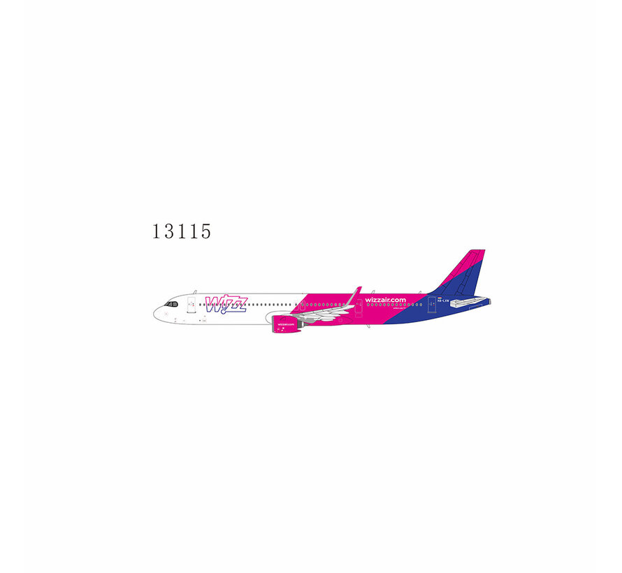 A321neo Wizz Air HA-LVW 1:400 masked cockpit window +Pre-order+