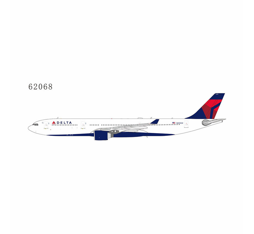 A330-300 Delta Air Lines 2007 livery N815NW 1:400 +Pre-order+
