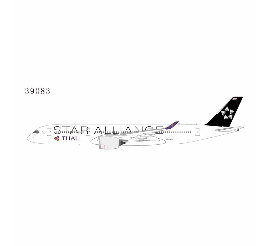 A350-900 Thai Airways International Star Alliance HS-THU 1:400 +Pre-order+