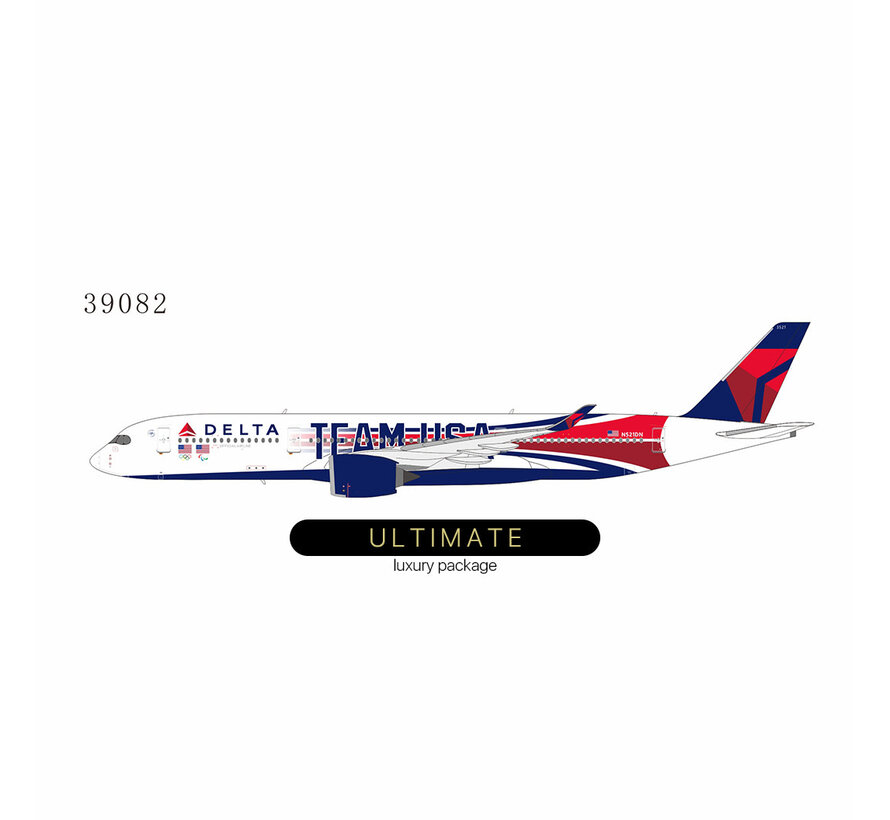 A350-900 Delta Air Lines TEAM USA #2 N521DN 1 :400 ULTIMATE COLLECTION *PRE-ORDER