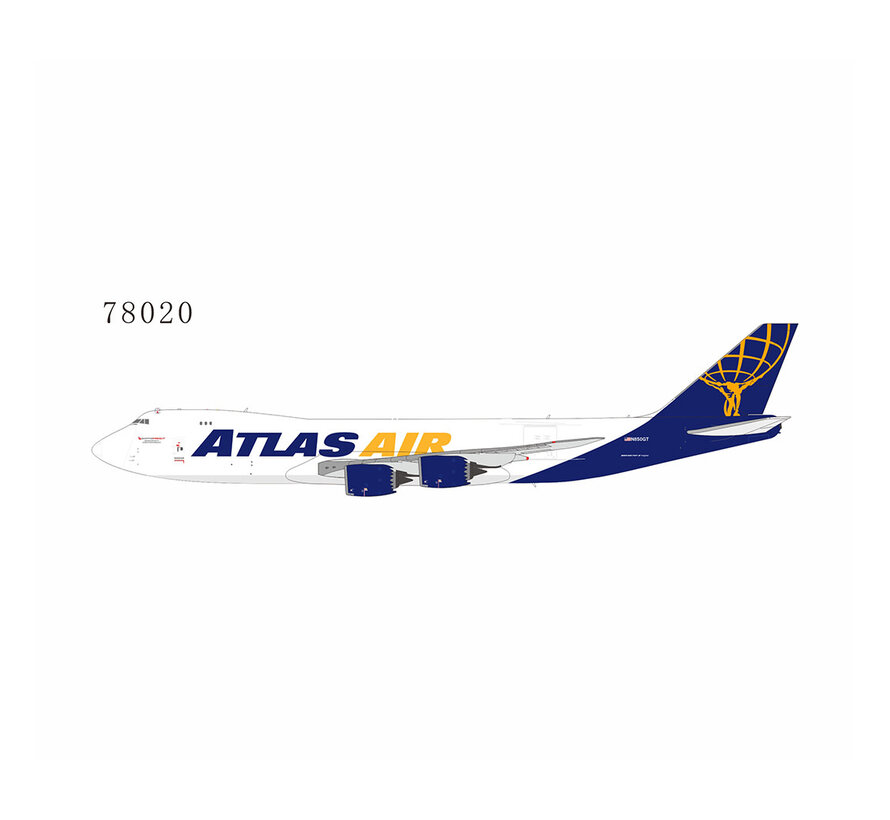 B747-8F Atlas Air QANTAS Freight N850GT 1:400  *PRE-ORDER