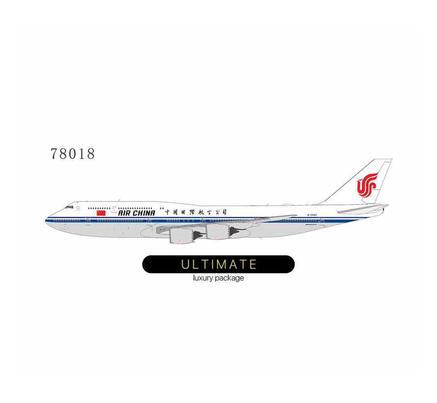 B747-8I Air China B-2482 1:400 with wifi dome ULTIMATE COLLECTION *PRE-ORDER
