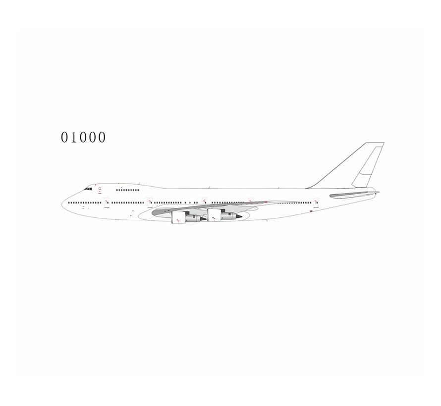 B747-100 Blank white Model 1:400 *PRE-ORDER