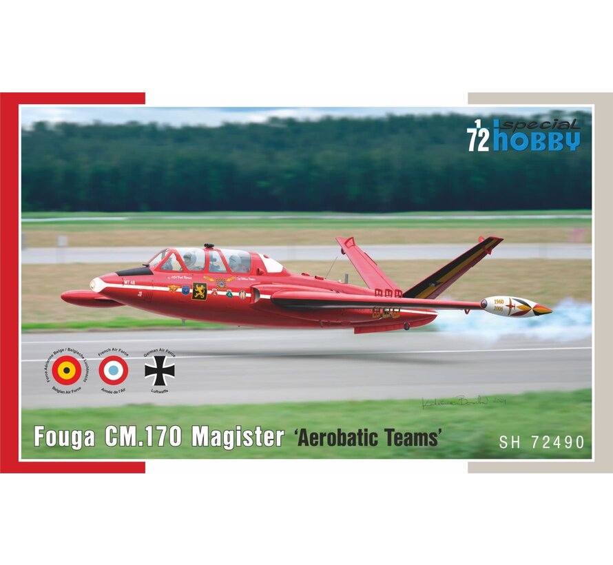 Fouga CM.170 Magister 'Aerobatic Teams' 1:72 New 2024