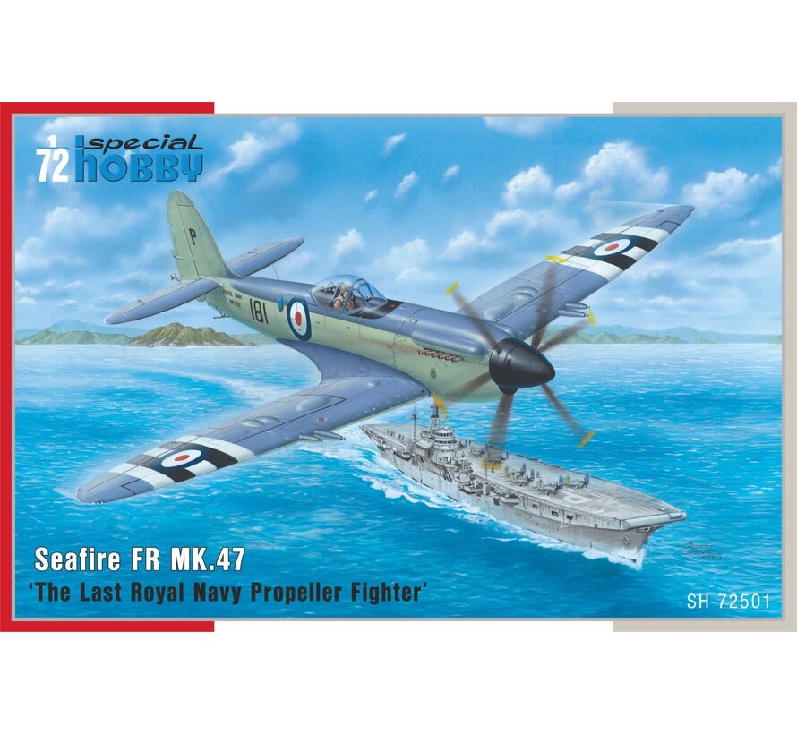 Seafire FR MK.47 'The Last Royal Navy Propeller Fighter' 1:72 New 2024