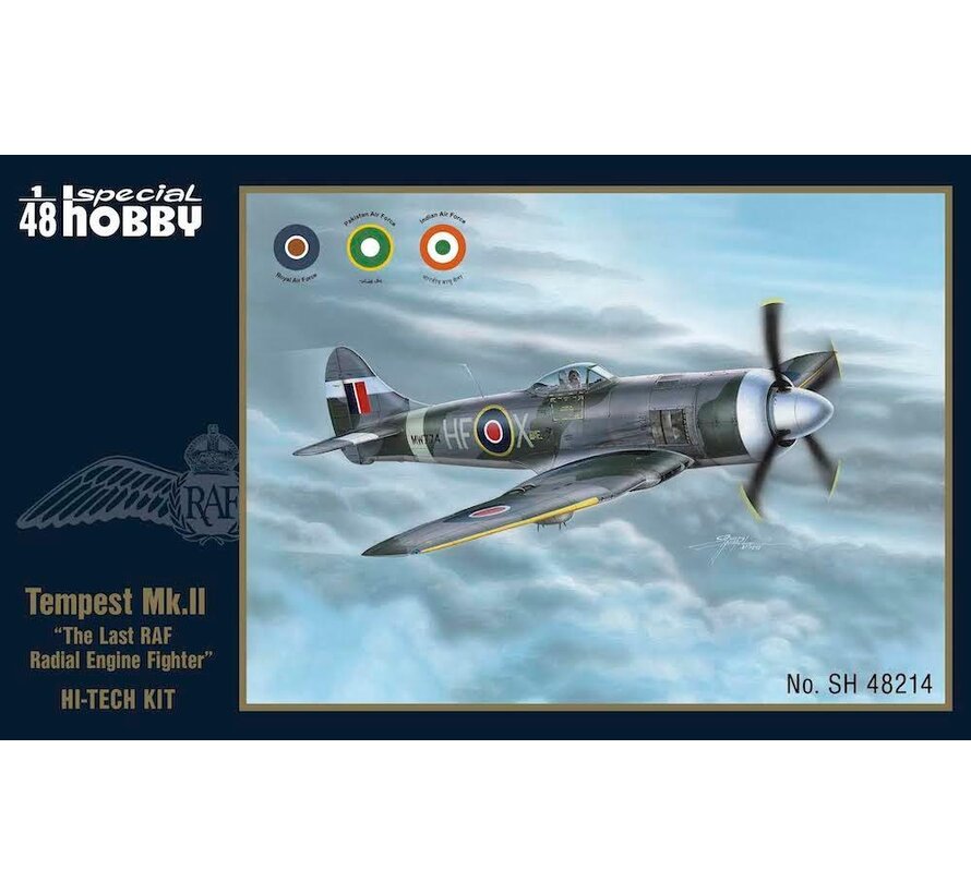 Hawker Tempest Mk.II 'Hi-Tech' 1:48 [ via Eduard ]