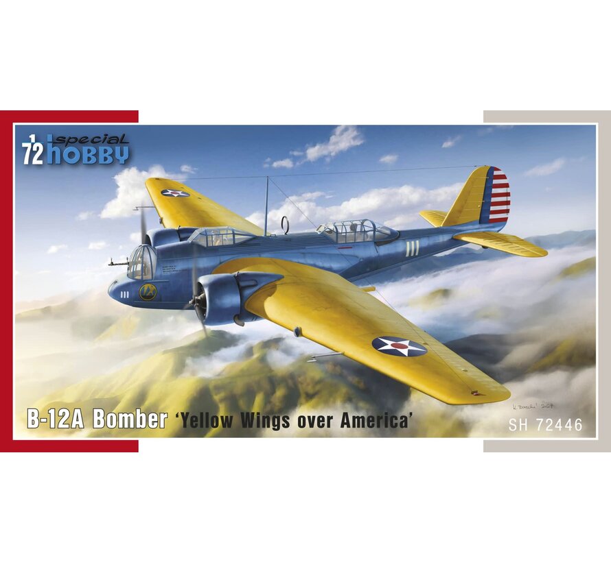Martin B-12A Bomber 'Yellow Wings over America' 1:72 New 2024