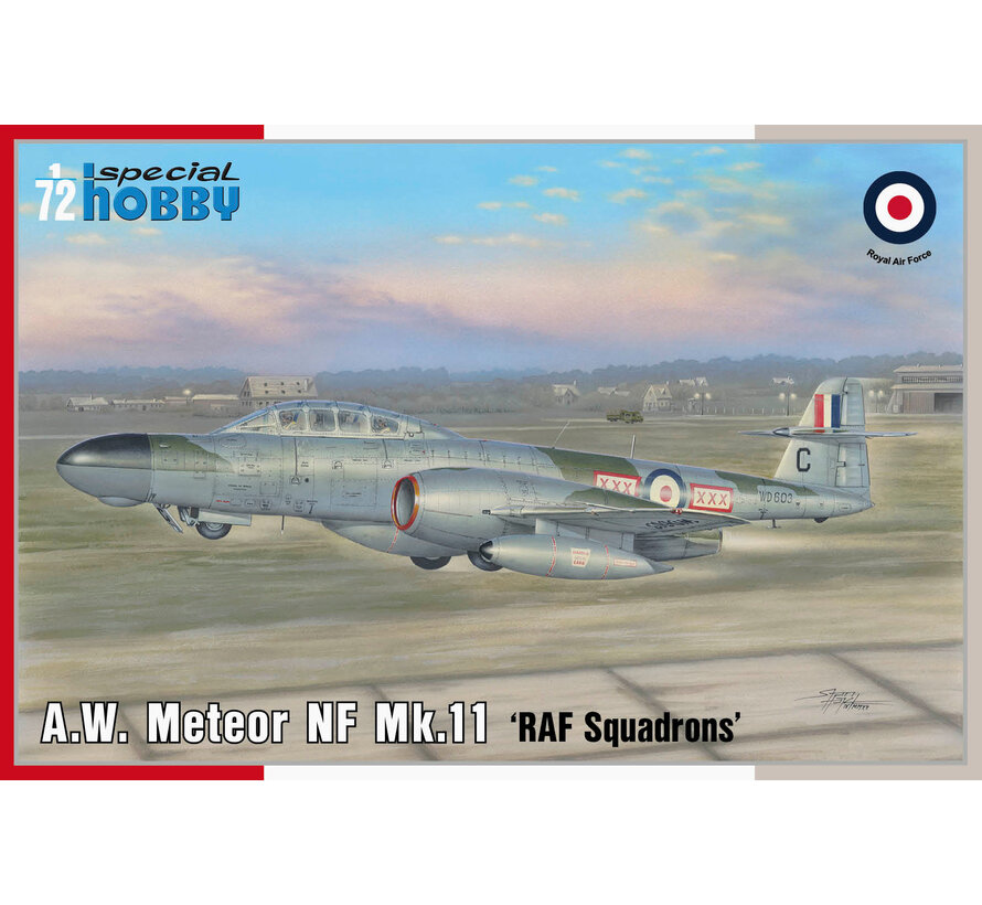 Meteor NF Mk.11 'RAF Squadrons' 1:72