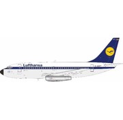 InFlight B737-200 Lufthansa blue cheatline livery D-ABFT 1:200  +New Arrival+