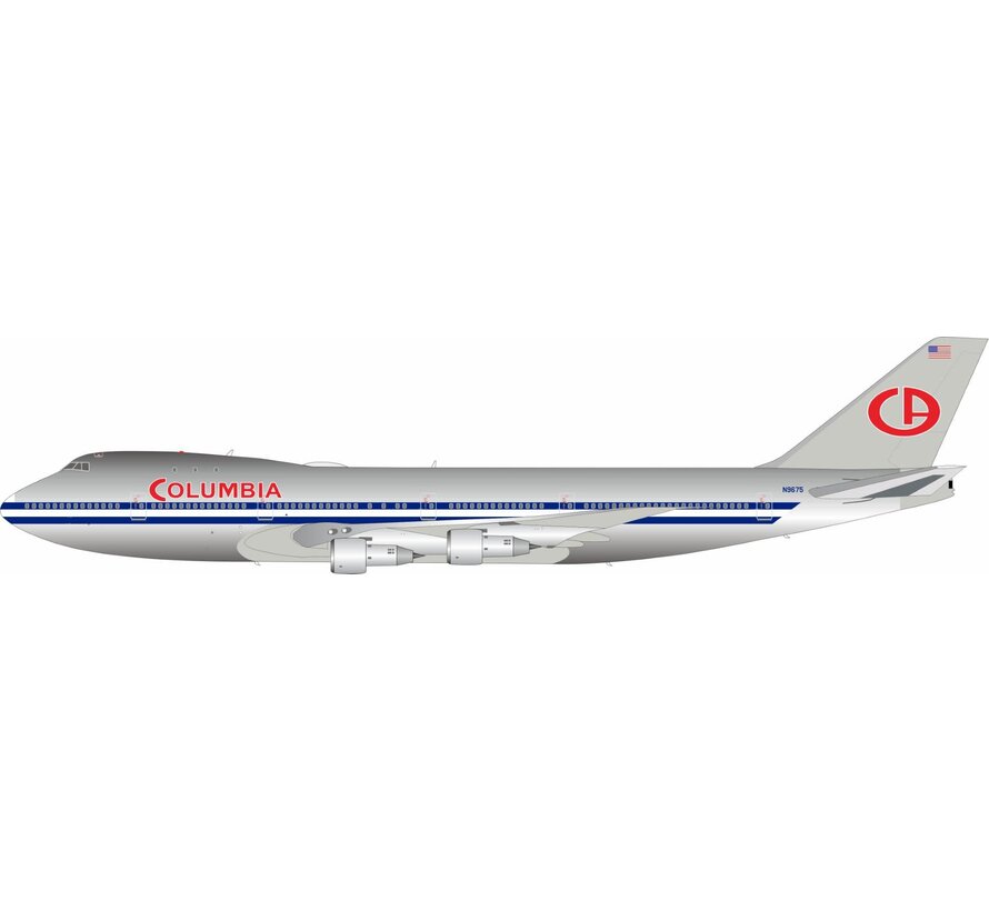 B747-100 Columbia Airlines Airport 75 Jet 1:200 with stand (3rd release) +Pre-order+