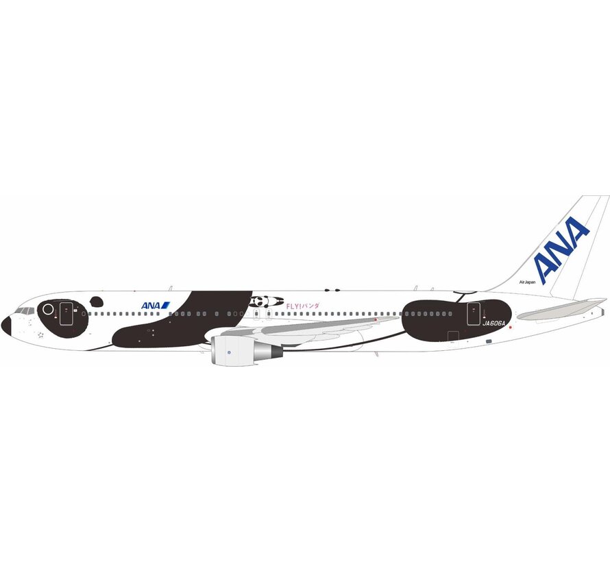 B767-300ER ANA All Nippon Airways Panda livery JA606A 1:200 with stand +pre-order+
