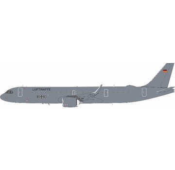 InFlight A321neo Luftwaffe grey livery 15+10 1:200 with stand +Pre-order+