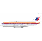 InFlight B737-200 United Airlines Saul Bass N9051U 1:200   +New Arrival+