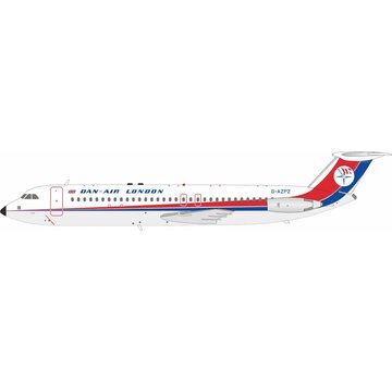 InFlight BAC111-515FB One-Eleven Dan-Air London G-AZPZ 1:200 with stand +NEW MOULD+  +Pre-order+