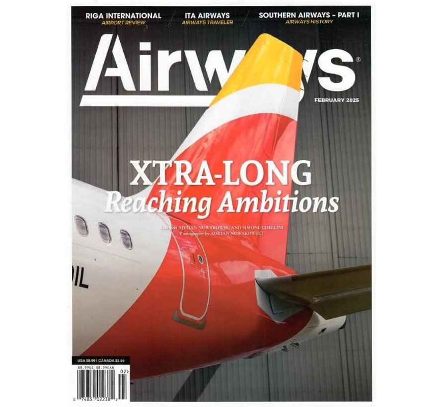 Airways Magazine February 2025 issue +SALE+