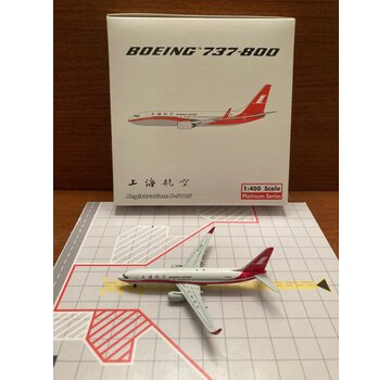 Phoenix Diecast B737-800 Shanghai Airlines B-5185 1:400 *Collection Sale