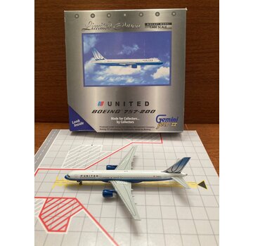 Gemini Jets B757-200 United N508UA 'Rising Blue/Blue Tulip' livery 1:400 *Collection Sale