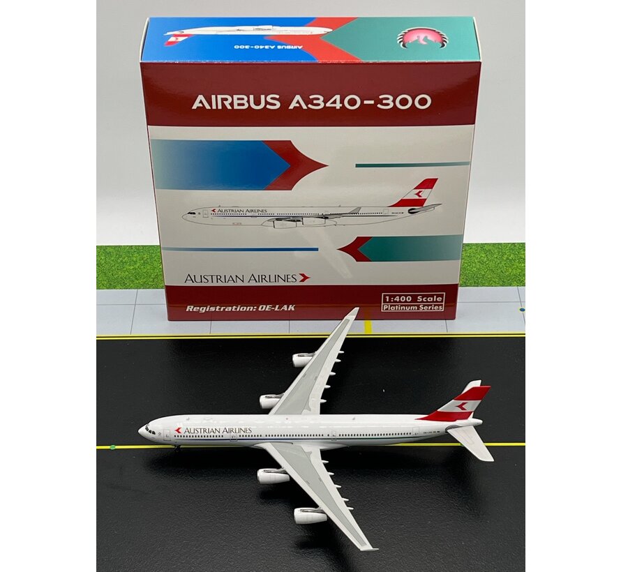 A340-300 Austrian Airlines OE-LAK 1:400 +new Arrival+